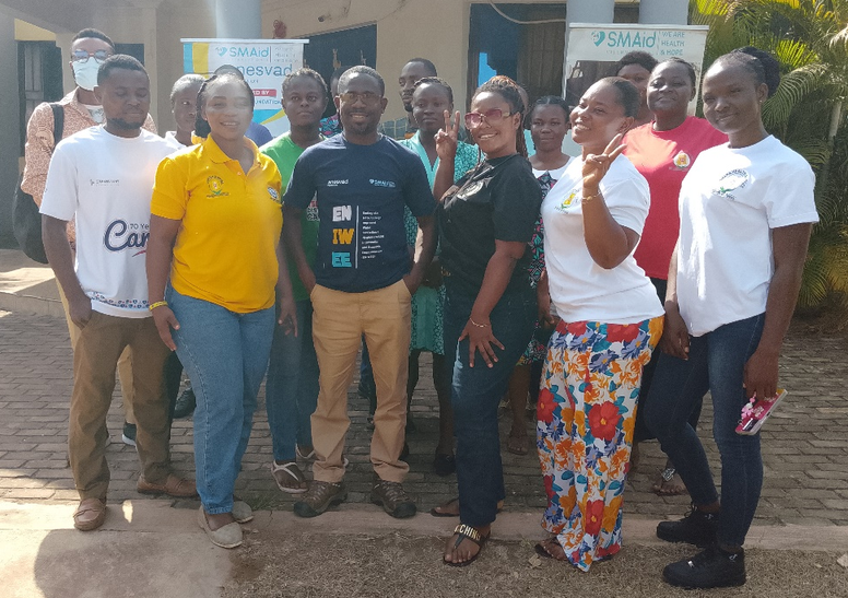 Training Held for Dormaa Municipal Frontline health workers at Dormaa
